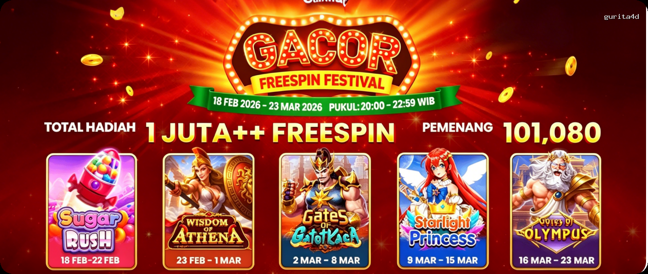 Login gurita4d Sekarang Bonus Melimpah